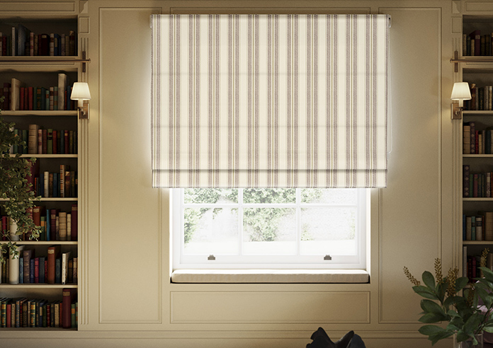 Noble Stripe, Scuffs - Twist&Fit Roman Blind - Image 3